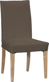 Návlek na stoličku Henriksdal (krátky) farba produktu hnedá látka zapletaná