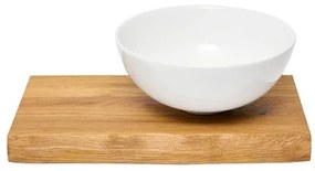 Doska pod umývadlo s umývadlom Naturel Wood 45x4x24 cm dub mat DMDUB45UM