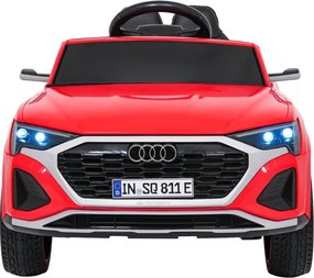 Elektrické autíčko Audi SQ8 červené / sivé
