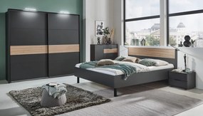 Set nočných stolíkov (2 ks) Rotterdam, grafit