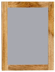 Zrkadlo Guru 50x60 indický masív mango Mango natural