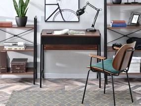 PC stolík Norway (orech tmavý + čierna). Vlastná spoľahlivá doprava až k Vám domov. 1109806