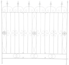 Mriežka na popínavé rastliny Mangold - 115 x 125 cm - Biela