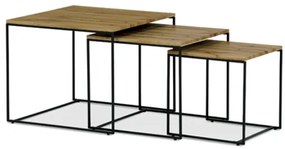 Konferenčný stolík Autronic 60x51 cm hnedý MDF AF-3008 OAK