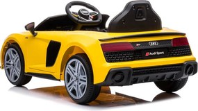 LEAN CARS Elektrické autíčko Audi R8 Lift A300 žlté