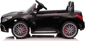 LEAN CARS Autobatéria Mercedes SL65 S Čierne lakované LCD