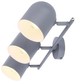 Svetlomodré stropné svietidlo s kovovým tienidlom 55x10 cm Azuro – Candellux Lighting