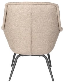 Béžové kreslo Comfortable – White Label