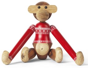 Kay Bojesen Drevená opička Monkey Christmas Jumper 2024 Small