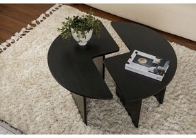 Konferenčný stolík Moira Wood Black