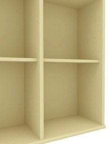 Svetložltá závesná knižnica 70x70 cm Mistral – Hammel Furniture
