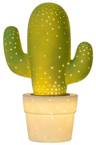Lucide 13513/01/33 - Stolná lampa CACTUS 1xE14/25W/230V zelená