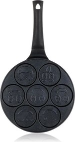 Panvica na 7 lievancov s nepriľnavým povrchom ALIVIA Smile 26 cm