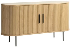 Dizajnová komoda Vasiliy 140 cm prírodný dub