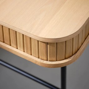 Pracovný stôl v dekore duba 60x120 cm Nola – Unique Furniture