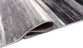 TA Koberec F809A DARK GRAY CHEAP PP CRM Čierny Obdĺžnikový Rozmer: 120x170 cm