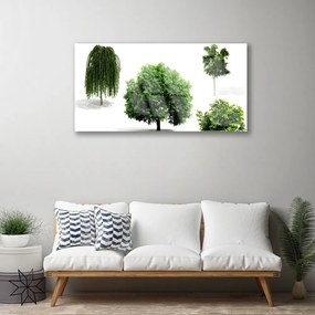Skleneny obraz Stromy príroda 125x50 cm