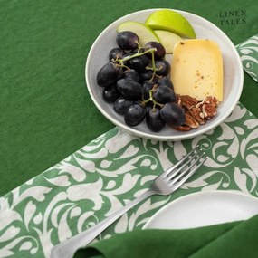 Ľanový behúň na stôl 40x200 cm True Green – Linen Tales