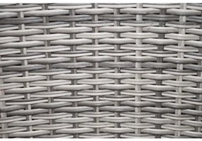 Doppler LIMA sivá - polohovacie ratanové sedenie