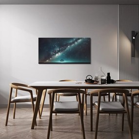 Obraz osamelý strom života v noci