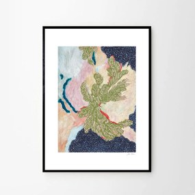 The Poster Club Plagát Little Green by Sofia Rebecca Iversen 50x70