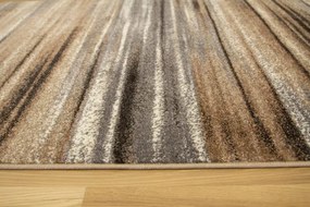 Koberec Mira 24046/163 Linie béžový / hnedý