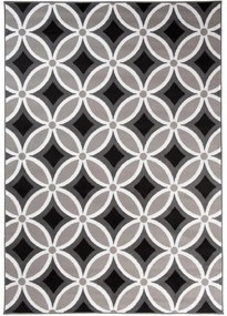 Kusový koberec PP Peny čierny 120x170 120x170cm
