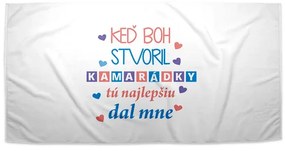 Sablio Uterák Keď Boh stvoril kamarátky - 30x50 cm