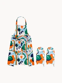 Kuchynský textil z bavlny P. Karuselli K., 3 diely