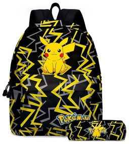 Bagito Detský batoh Pokémon Pikachu s peračníkom