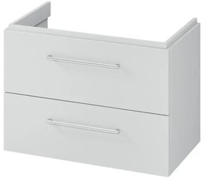 Cersanit Larga, umývadlová skrinka 80cm, šedá matná, S932-075