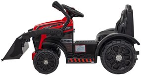 Akumulátorový traktorový buldozér RAMIZ G320 - červený