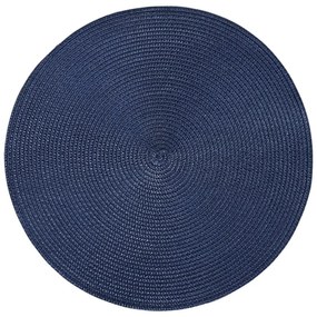 AMBIENTE Prestieranie okrúhle 38 cm – tm. modrá