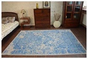 Kusový koberec PP Modern modrý 80x150cm