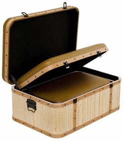 Viaggo set 3 truhlíc béžový