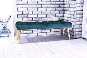 Chesterfield lavička Velvet Ocean