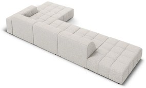 Svetlosivá rohová pohovka (pravý roh) Chicago – Cosmopolitan Design