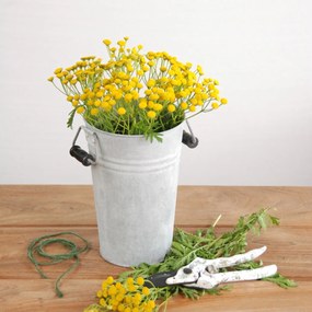 Kovová váza Bucket 16x14x21 cm