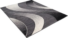 TA Koberec K857A DARK GRAY CHEAP PP CRM Sivý Obdĺžnikový Rozmer: 60x100 cm