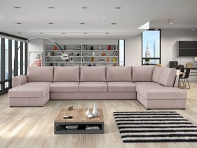 Rohová sedačka Astana Large Premium, Dostupné poťahy: Zoya 03, Strana: Pravá - U