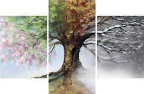 Obraz - Strom štyroch ročných období (90x60 cm)
