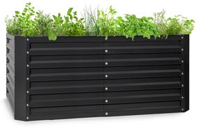 Blumfeldt High Grow Straight, vyvýšený záhon, 120 x 60 x 60 cm, 432 l, oceľ