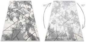 Koberec NOBLE 1518 67 geometrický - krém / sivý