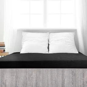 4Home froté prestieradlo Ideál čierna, 160 x 200 cm