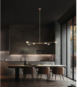 Béžové kovové závesné svietidlo Coda – Trio Select