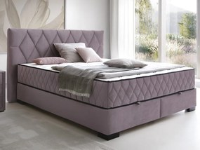 Posteľ Reve 180x200 cm, svetlo ružová