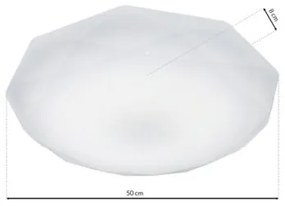 LED Stropné svietidlo HEX LED/24W/230V