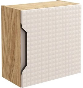 Koupelnová sestava Luxor Beige Cloud se skříňkami a umyvadly 120 cm béžová/dub olejovaný