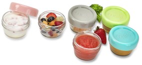 Sklenené dózičky na potraviny 59 ml - 6 ks