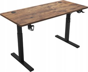 Elektrický výškovo nastaviteľný stôl 72 - 117 cm Šírka: 60 cm | Dĺžka: 140 cm